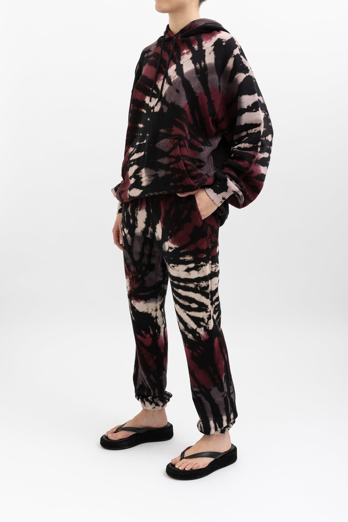 Brooklyn Tie Dye Hoodie and Sweat Pant Set