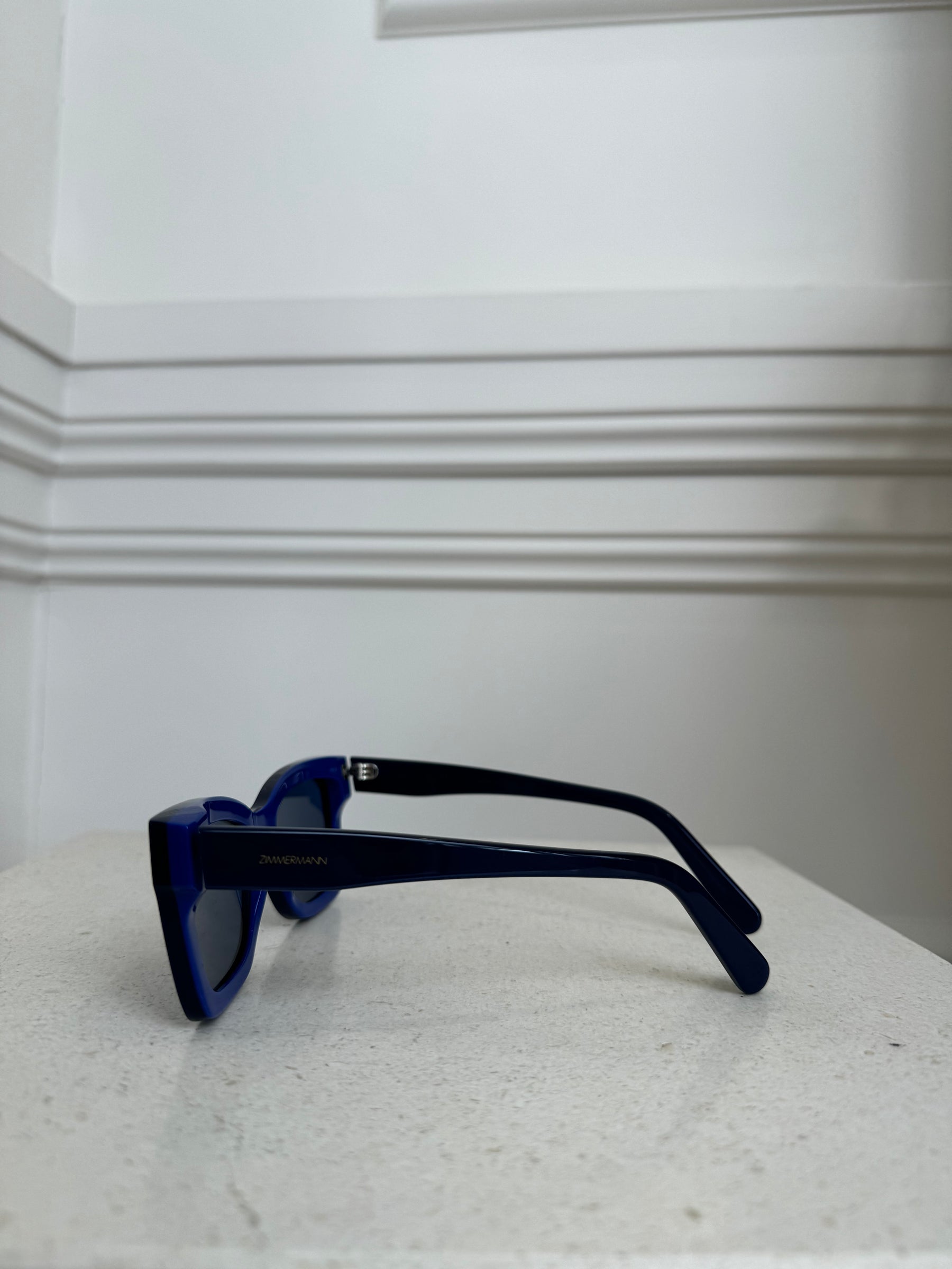 Zimmermann Navy Sunglasses