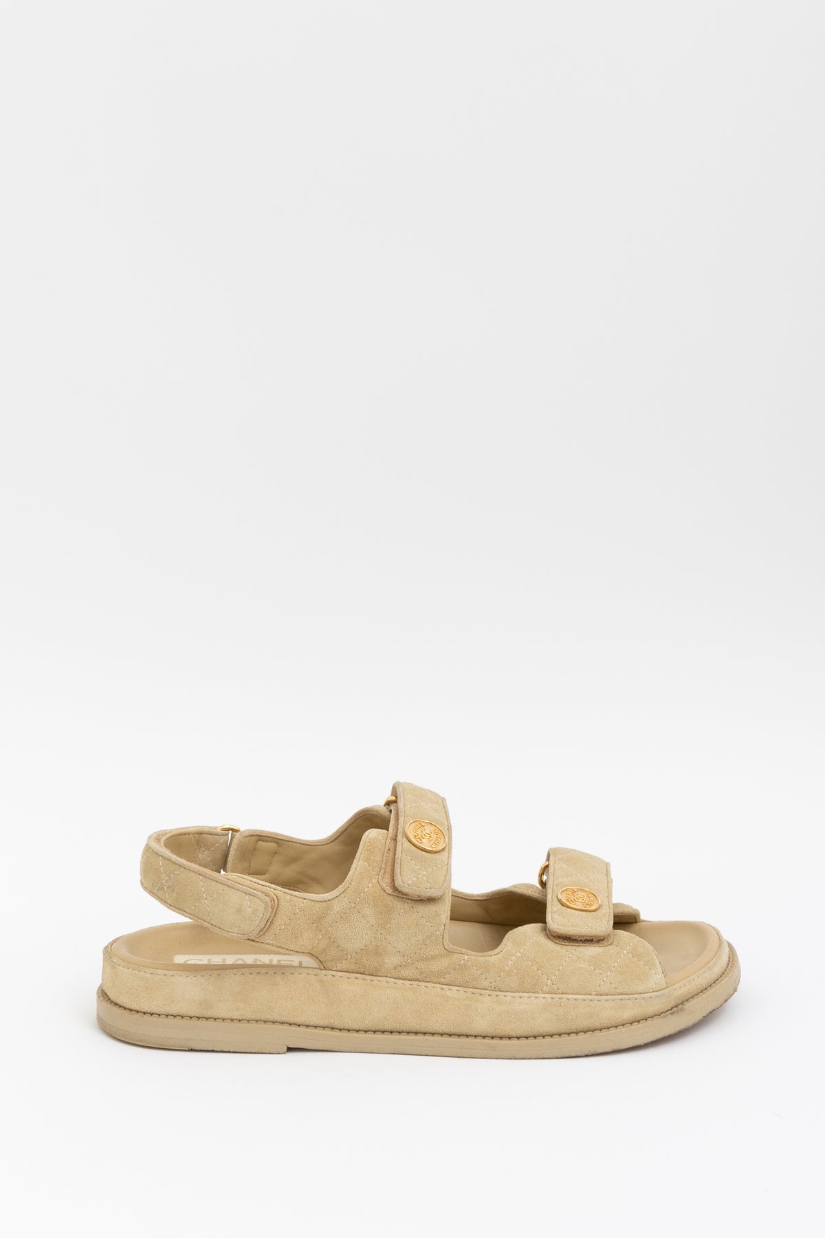 Suede Dad Sandals