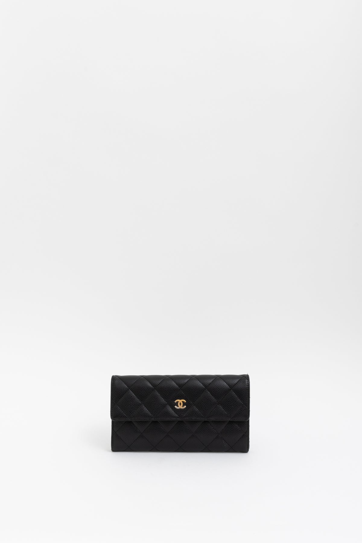 Caviar Quilted Wallet