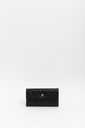 Caviar Quilted Wallet