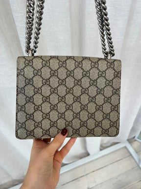 Gucci Monogram Mini Dionysus Shoulder Bag