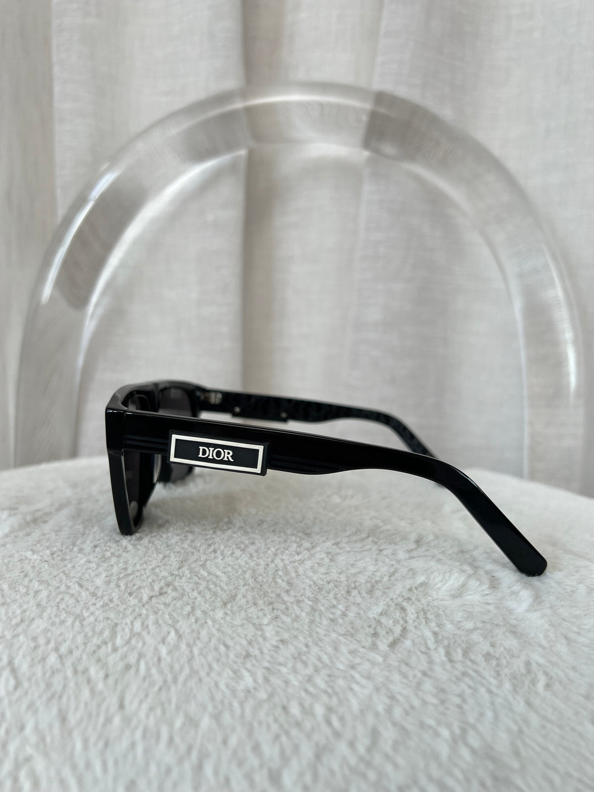 Dior Black Flat Top Sunglasses