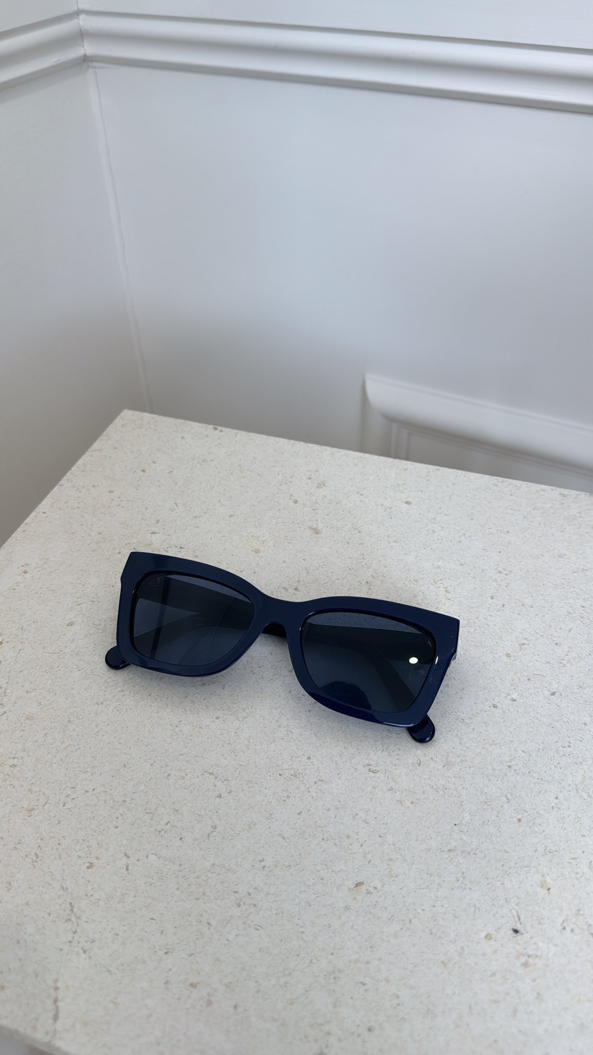 Zimmermann Navy Sunglasses