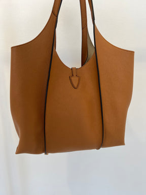 Tods Timeless Leather Shopping Bag