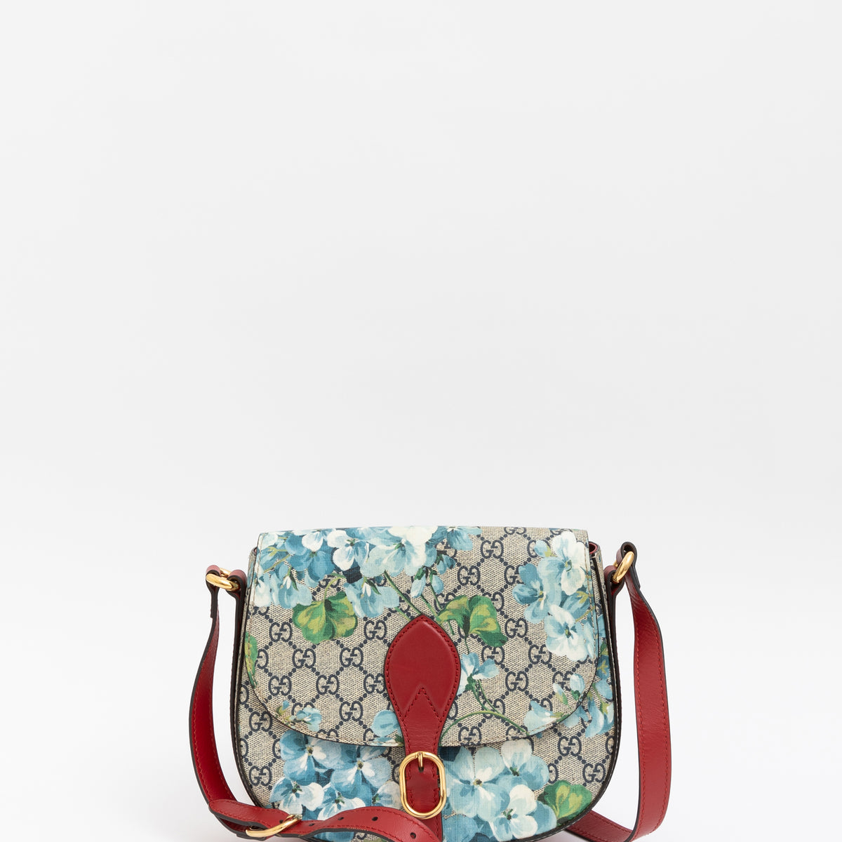 Gucci GG Blooms Small Flap Saddle Bag