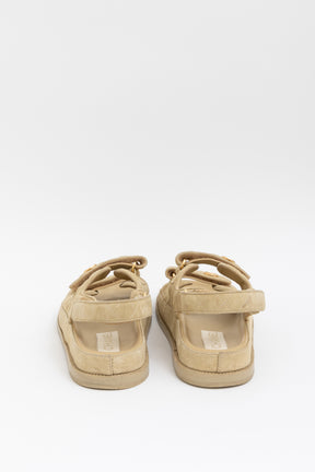 Suede Dad Sandals