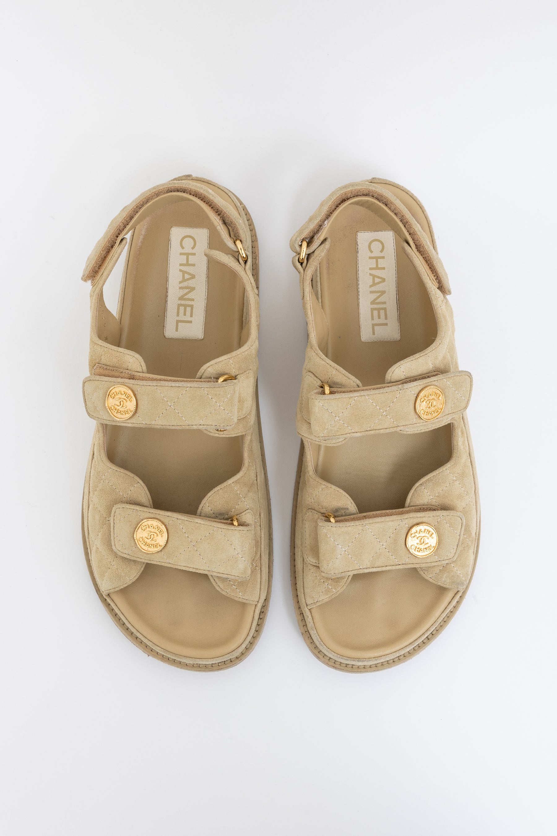 Suede Dad Sandals