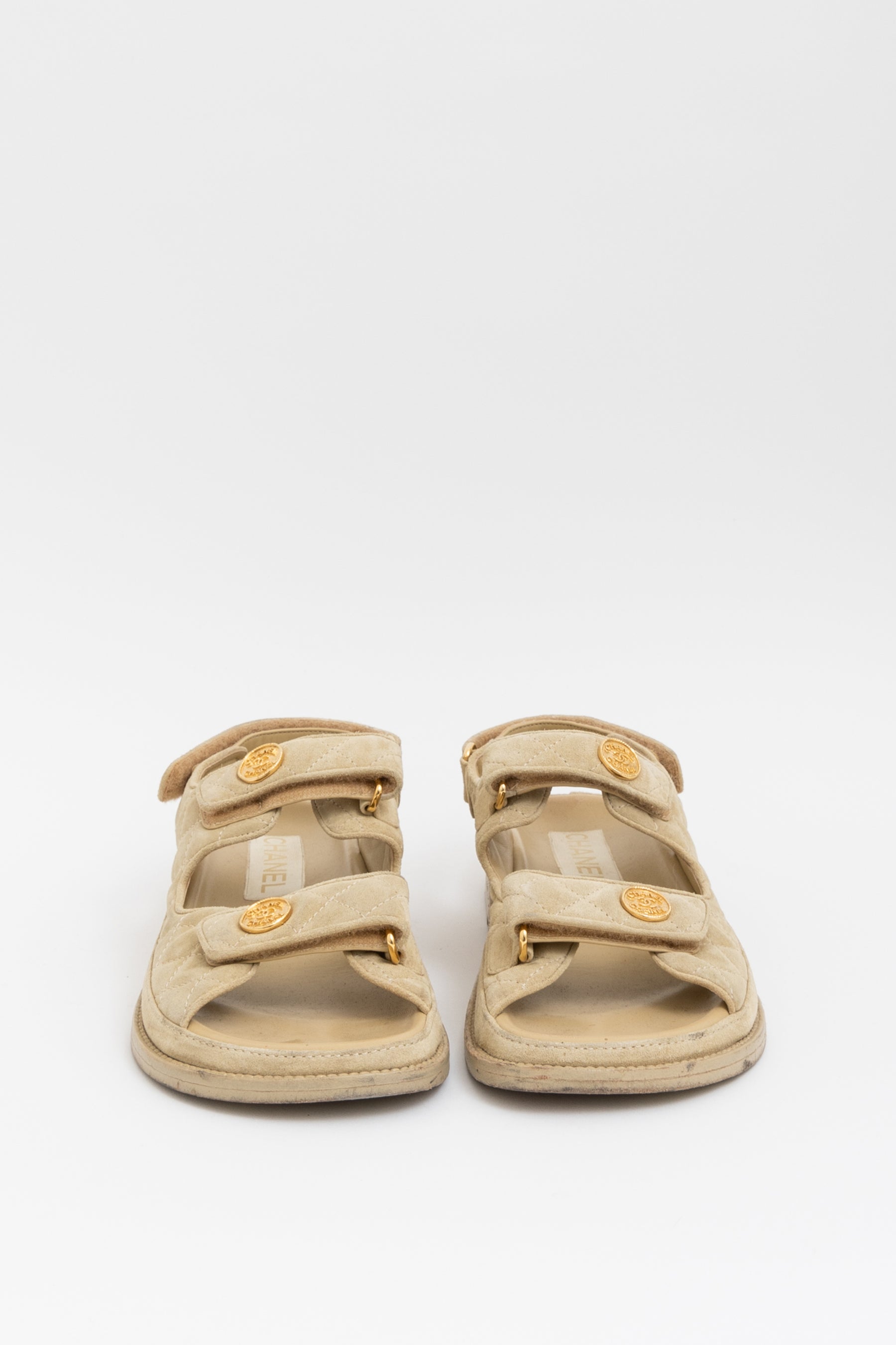 Suede Dad Sandals