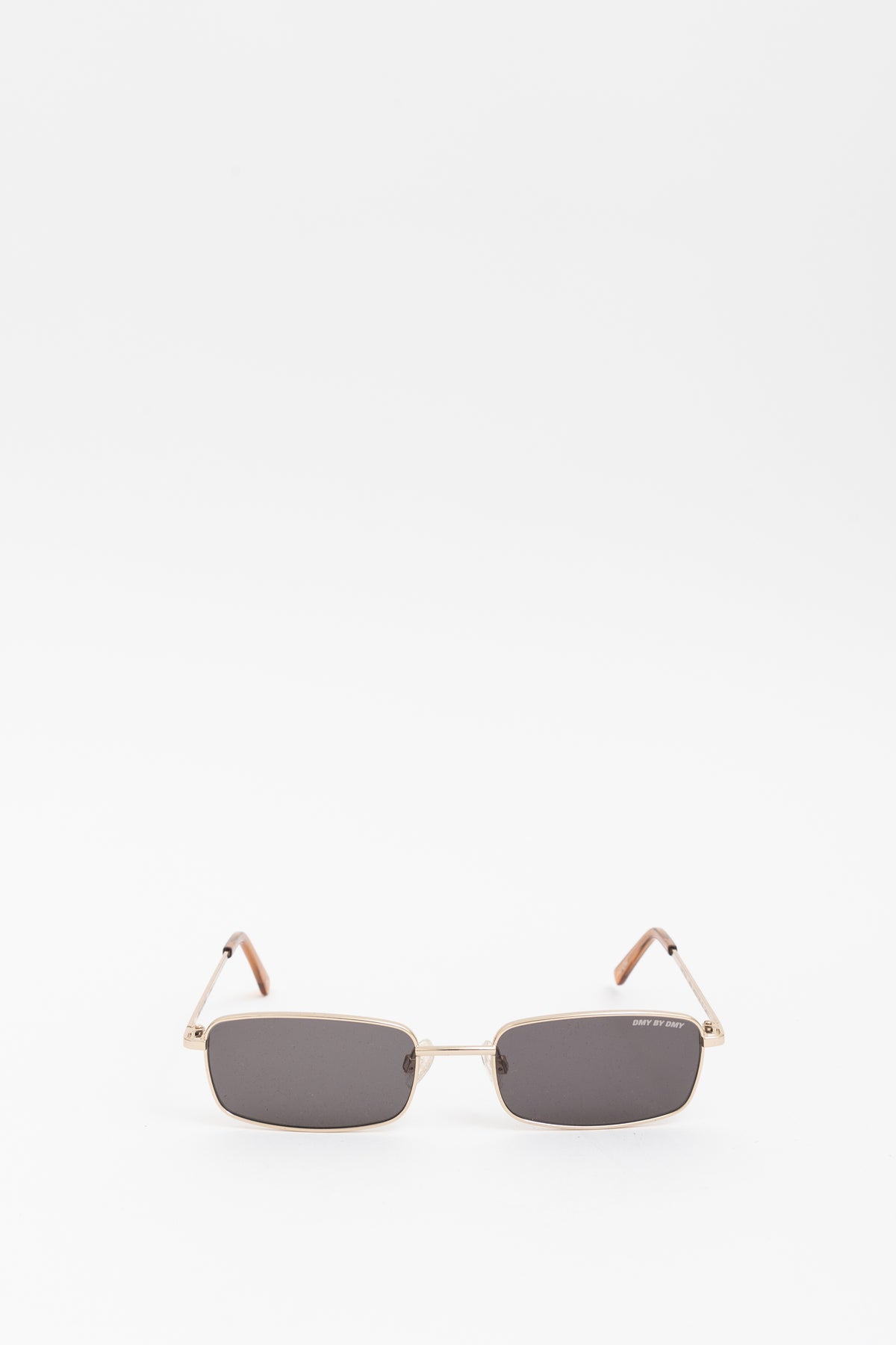 DMY by DMY Gold Rectangle Frame Olsen Sunglasses