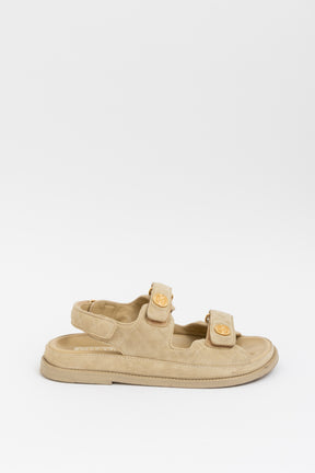 Suede Dad Sandals