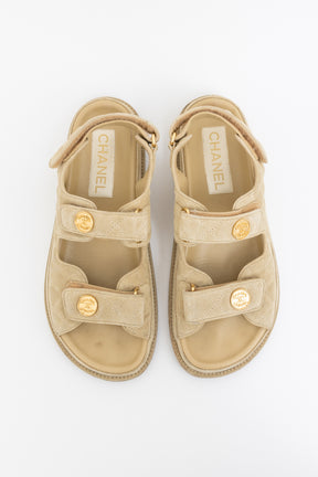 Suede Dad Sandals