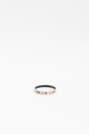 Enamel Letter Bangle