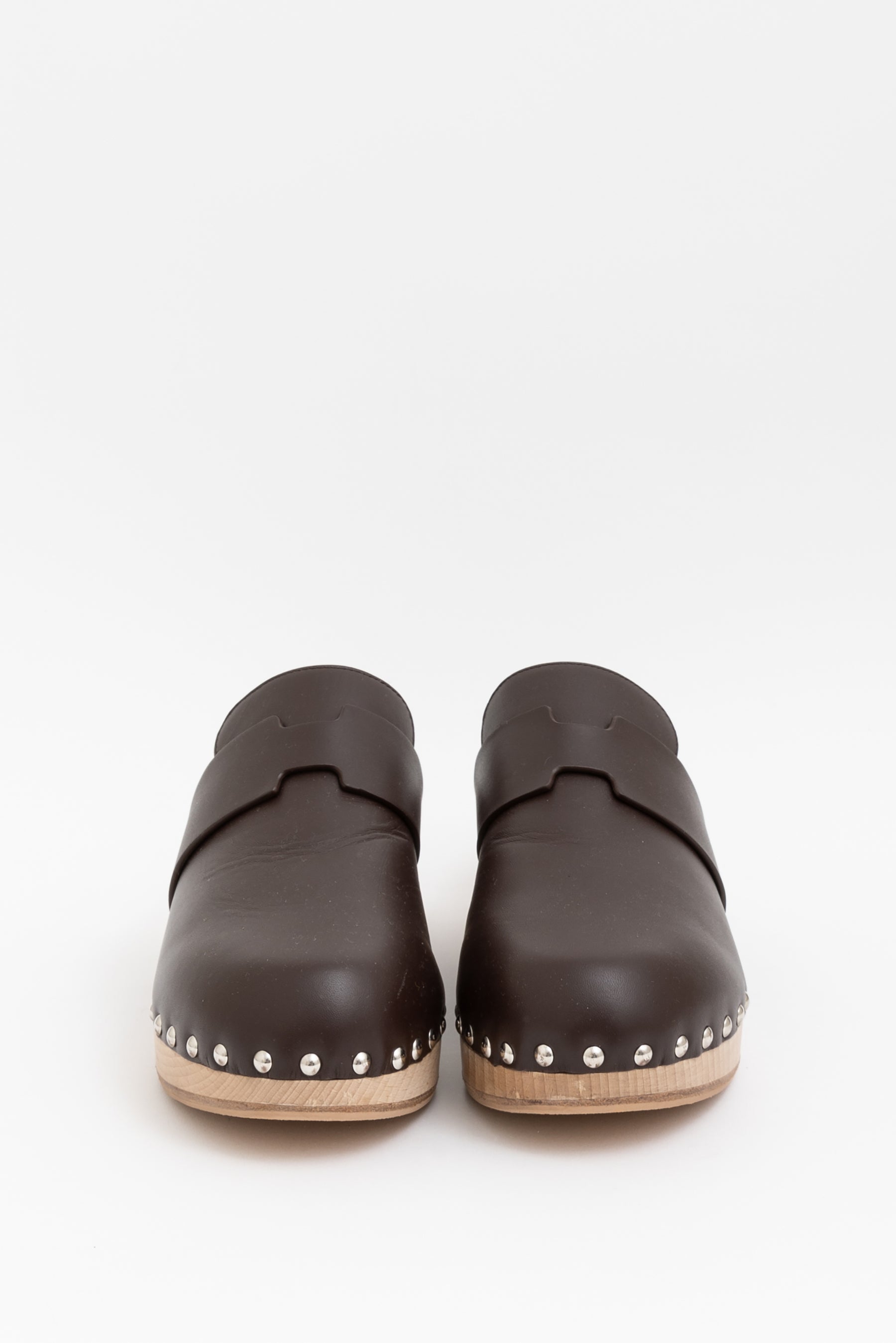 Leather Calya Clog Mules