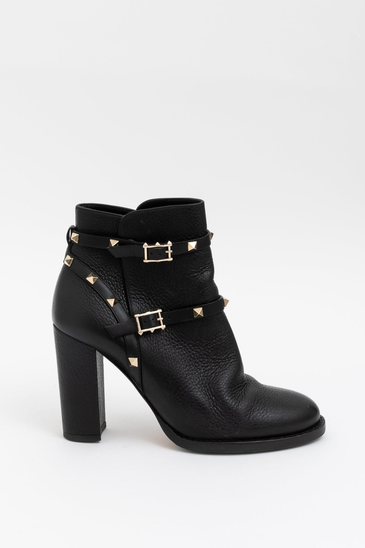 Rockstud Ankle Boots