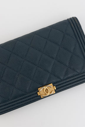 Caviar Continental Boy Wallet