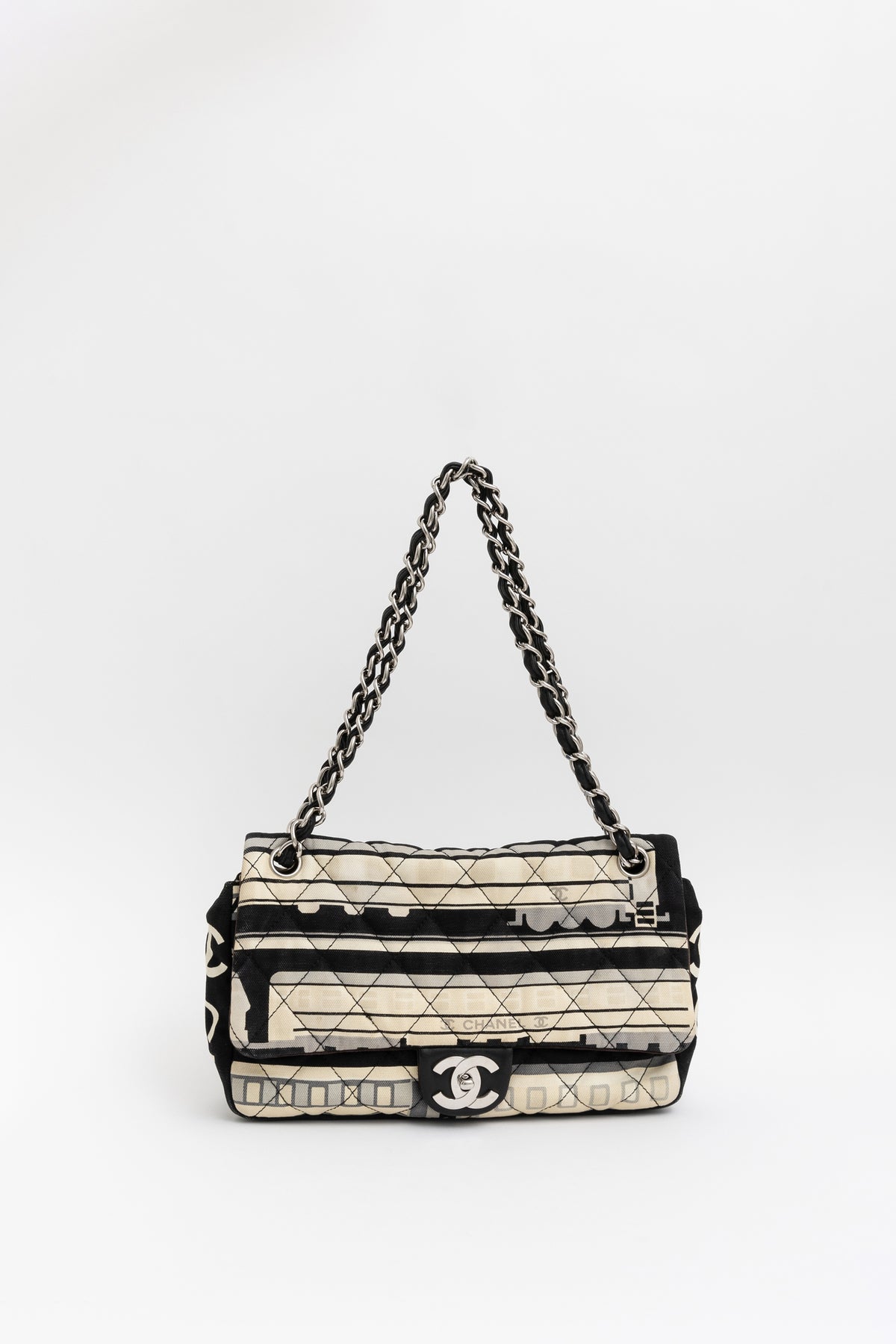 Le Train Quilted Flap Bag