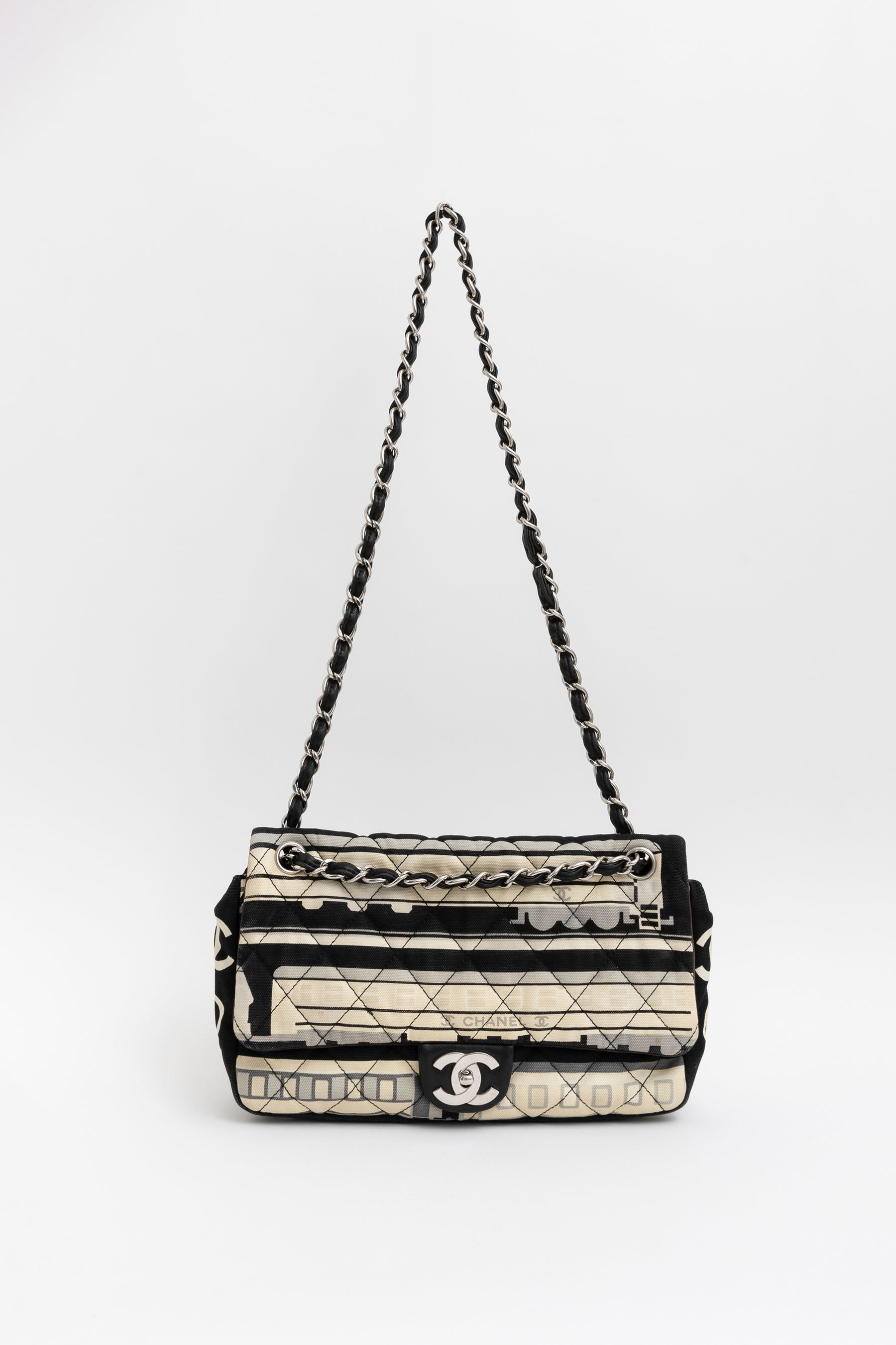 Le Train Quilted Flap Bag