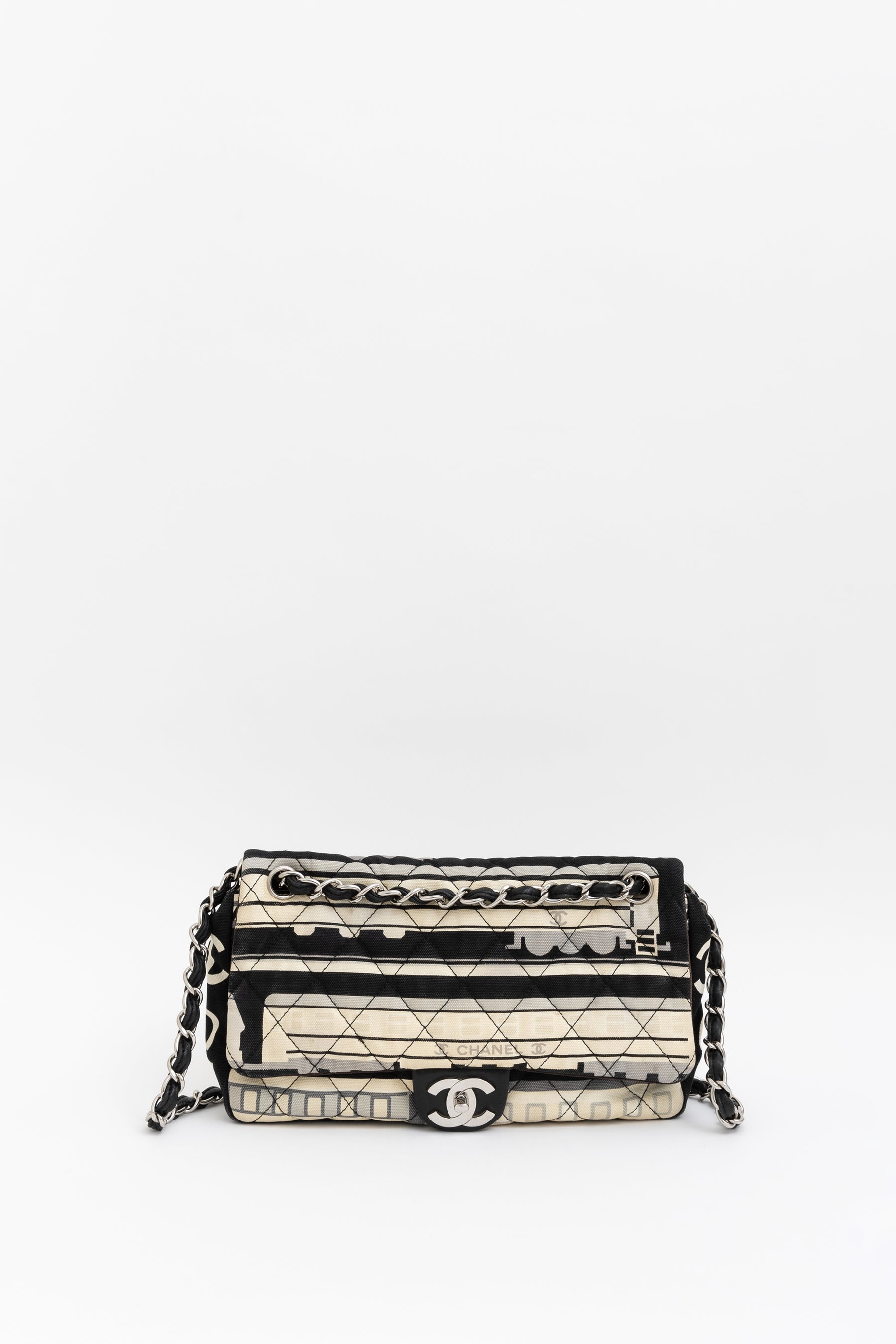 Le Train Quilted Flap Bag