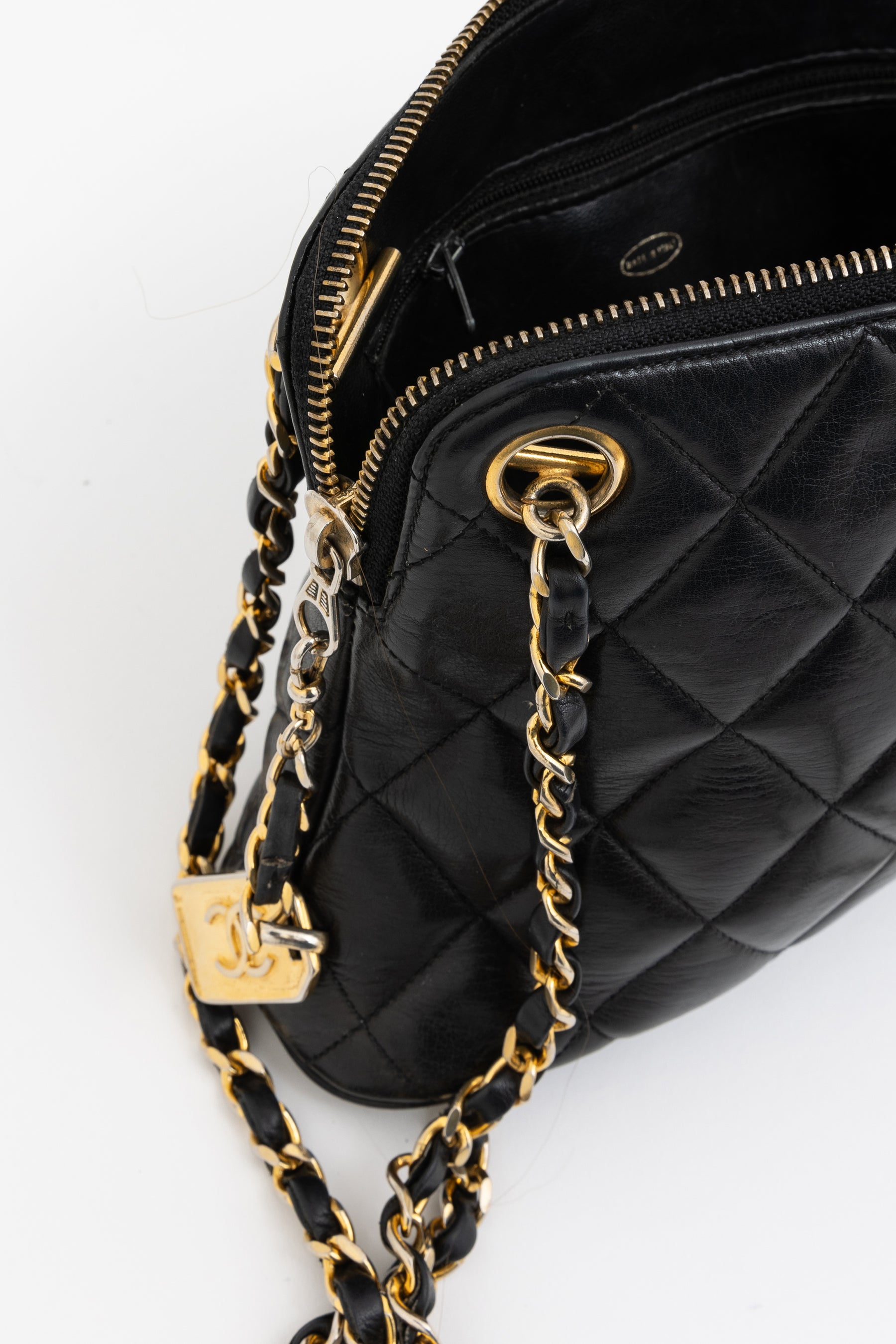 Vintage Quilted Dome Bag