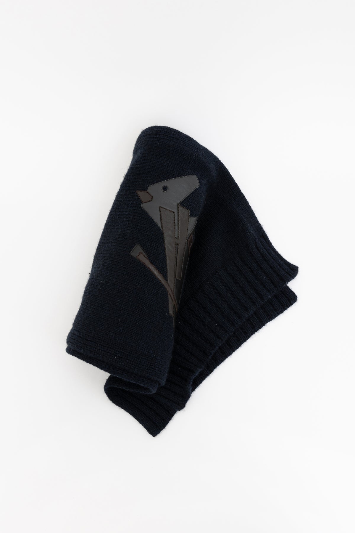 Navy Cashmere Scarf