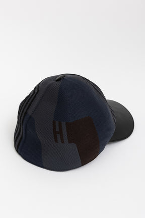 Leather and Fabric Cap