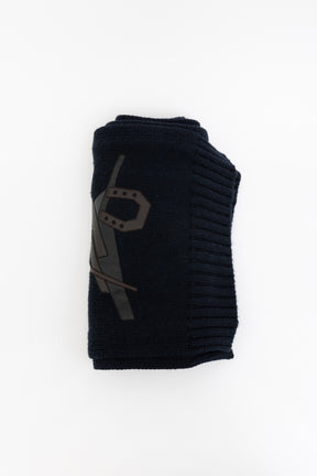 Navy Cashmere Scarf