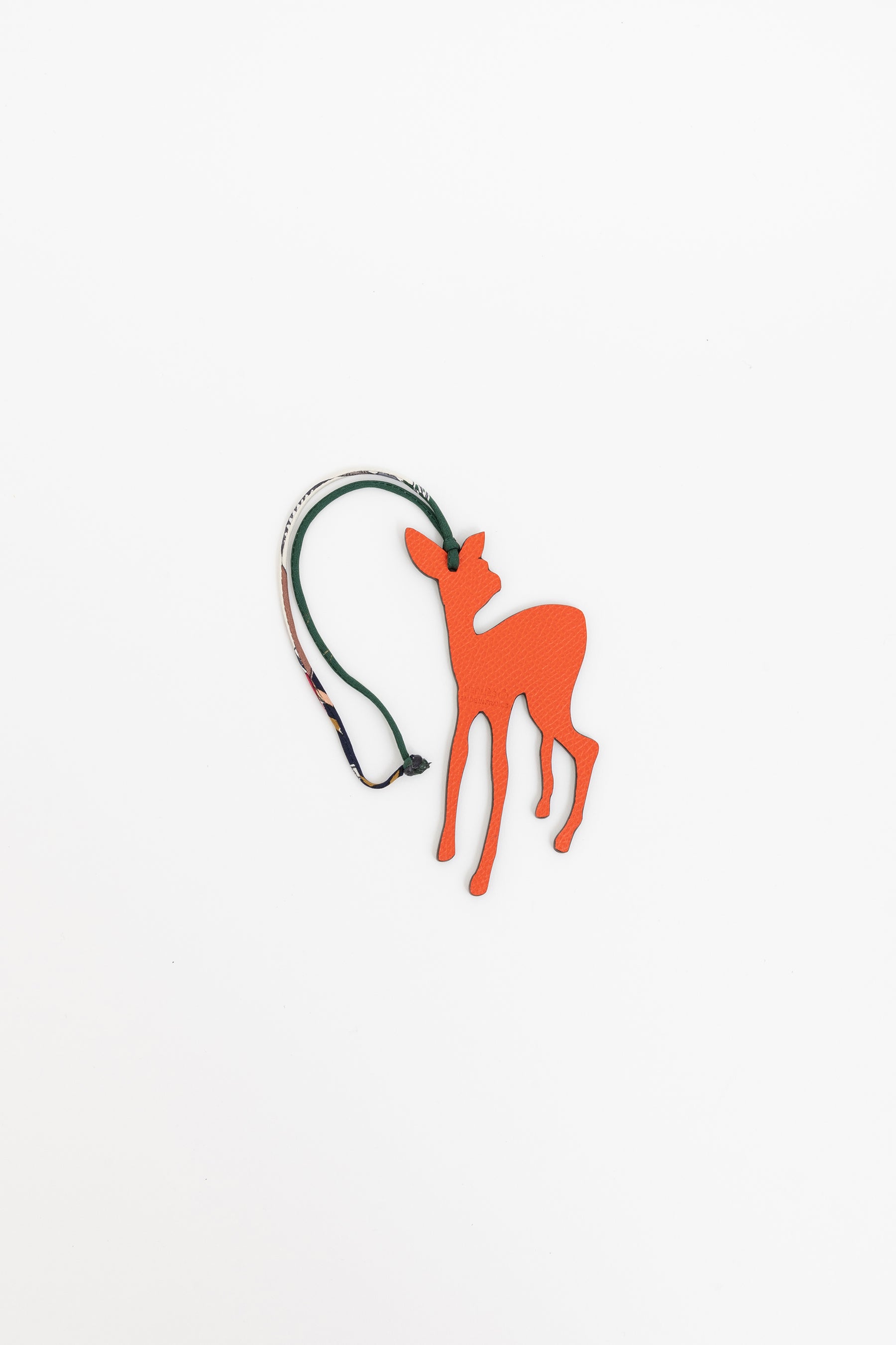 Leather Deer Charm