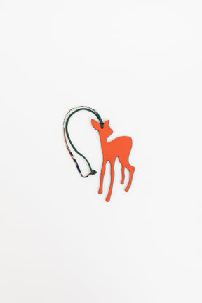 Leather Deer Charm