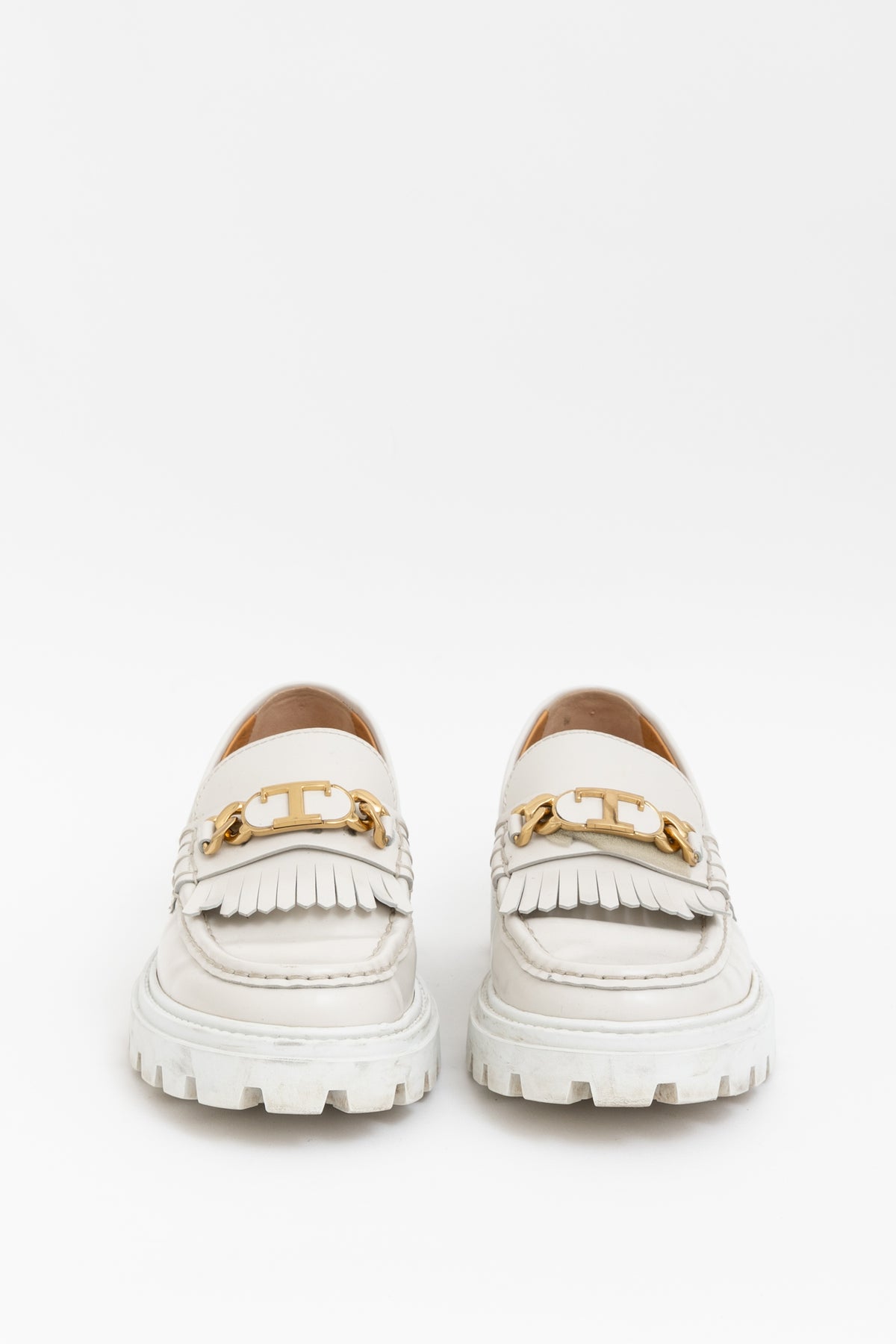 Fringed Leather Loafer