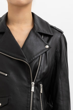 Leather Biker Jacket