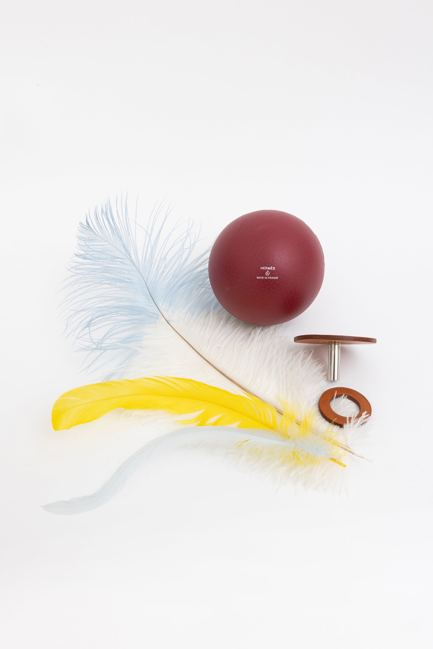 Spherical Music Box with Feather