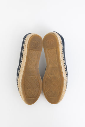 Quilted Leather Espadrille