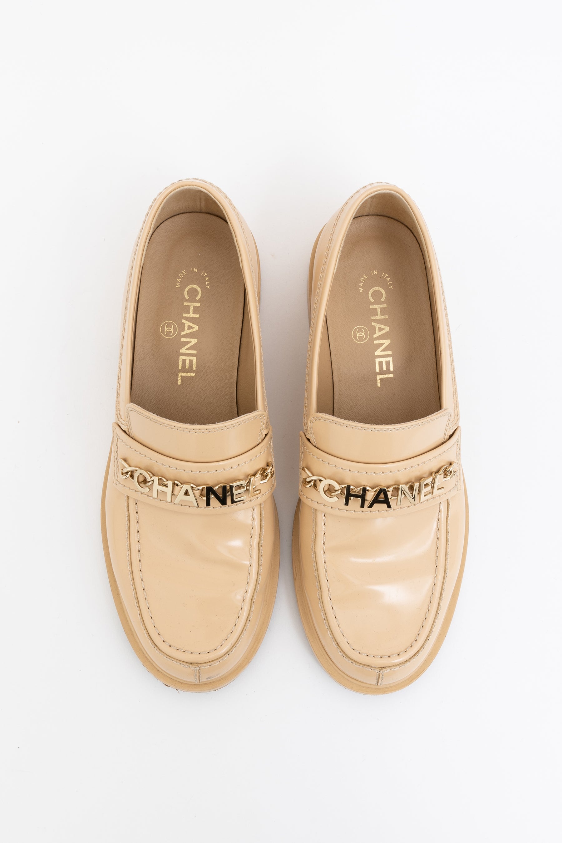 Interlocking CC Logo Loafers