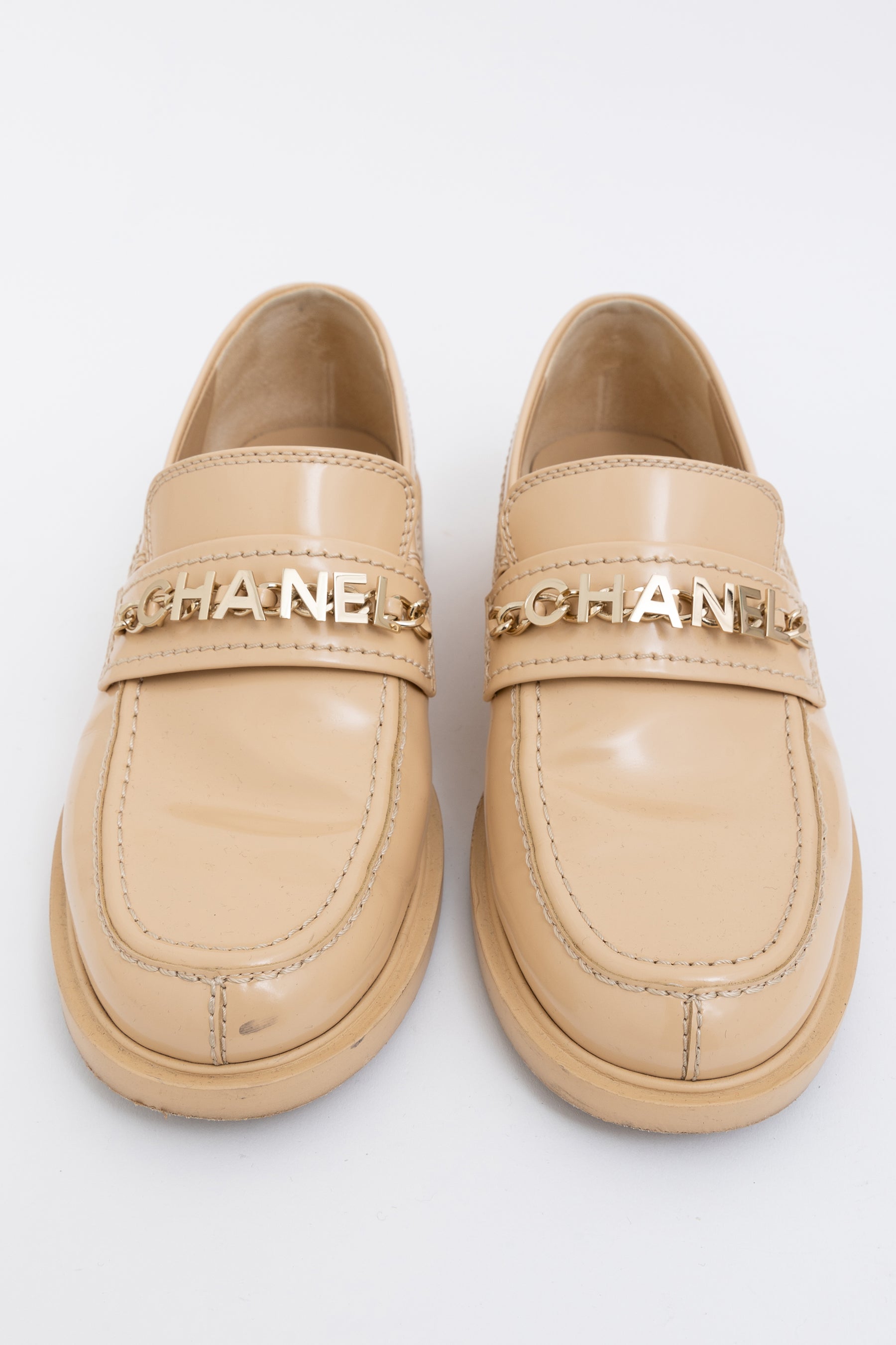 Interlocking CC Logo Loafers