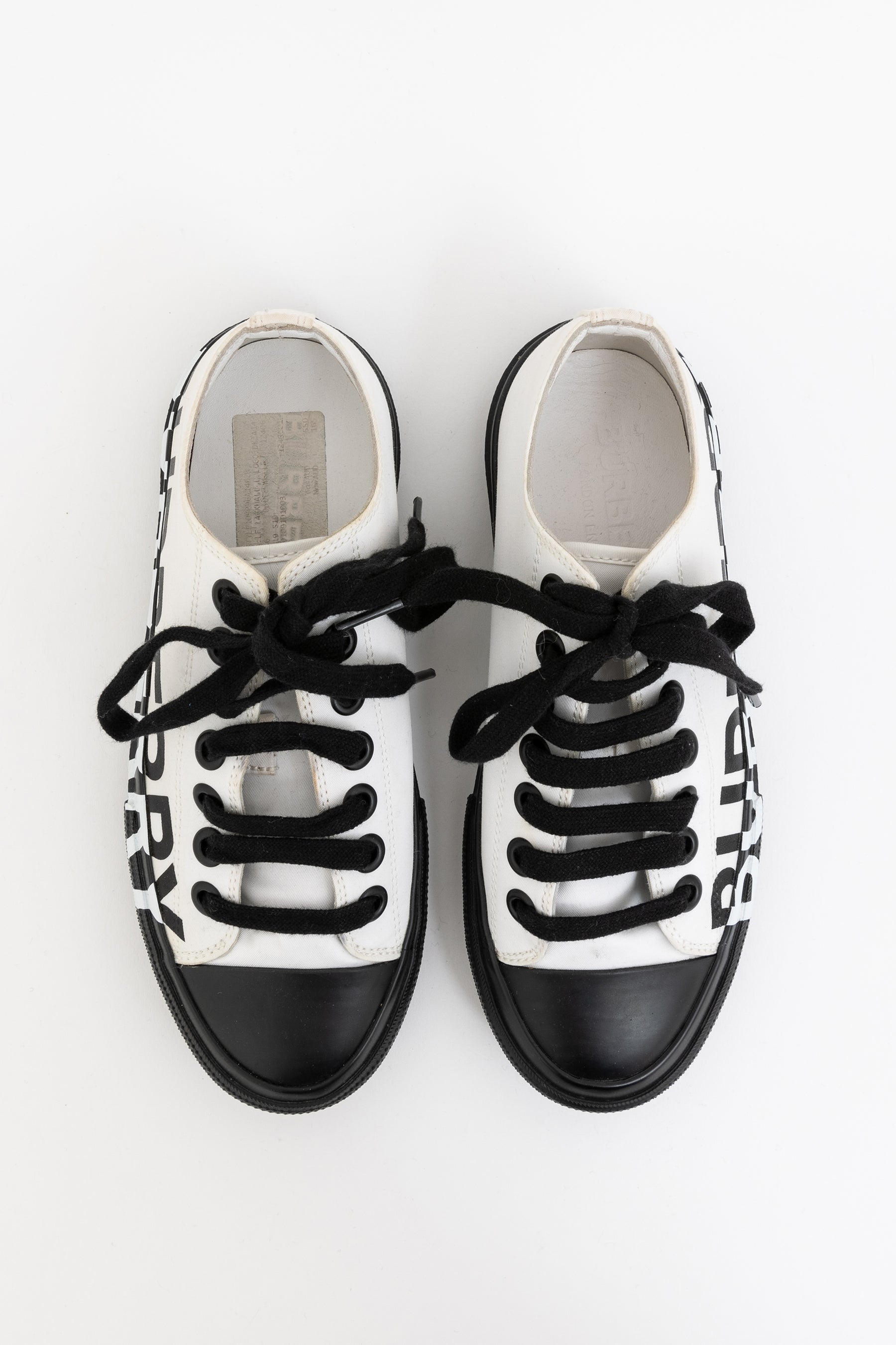 Logo Leather Sneakers