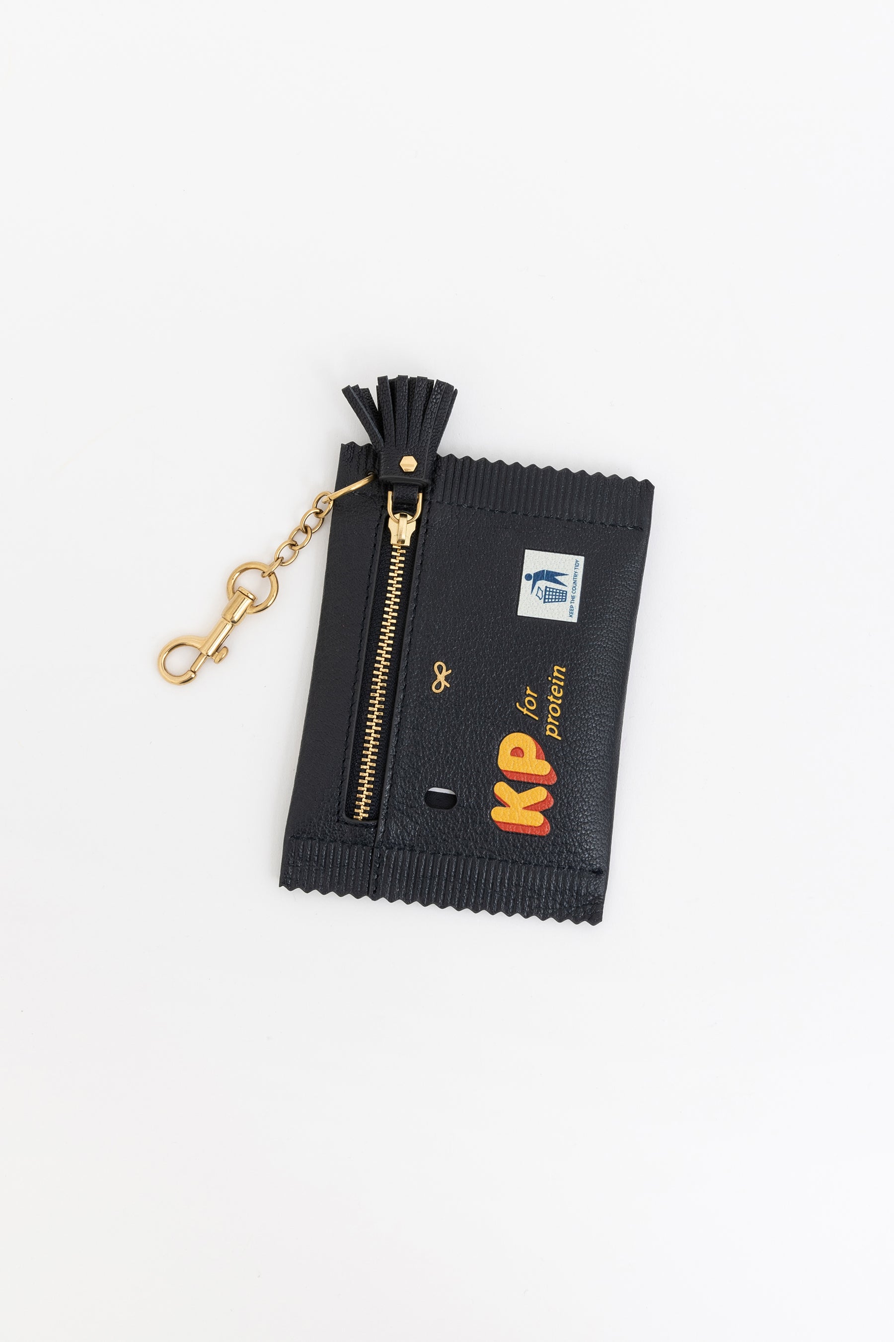 'KP Salted Peanut' Zipped Pouch Keyring