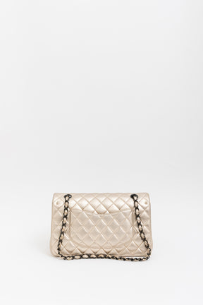 Chanel Metallic Gold Classic Double Flap Bag