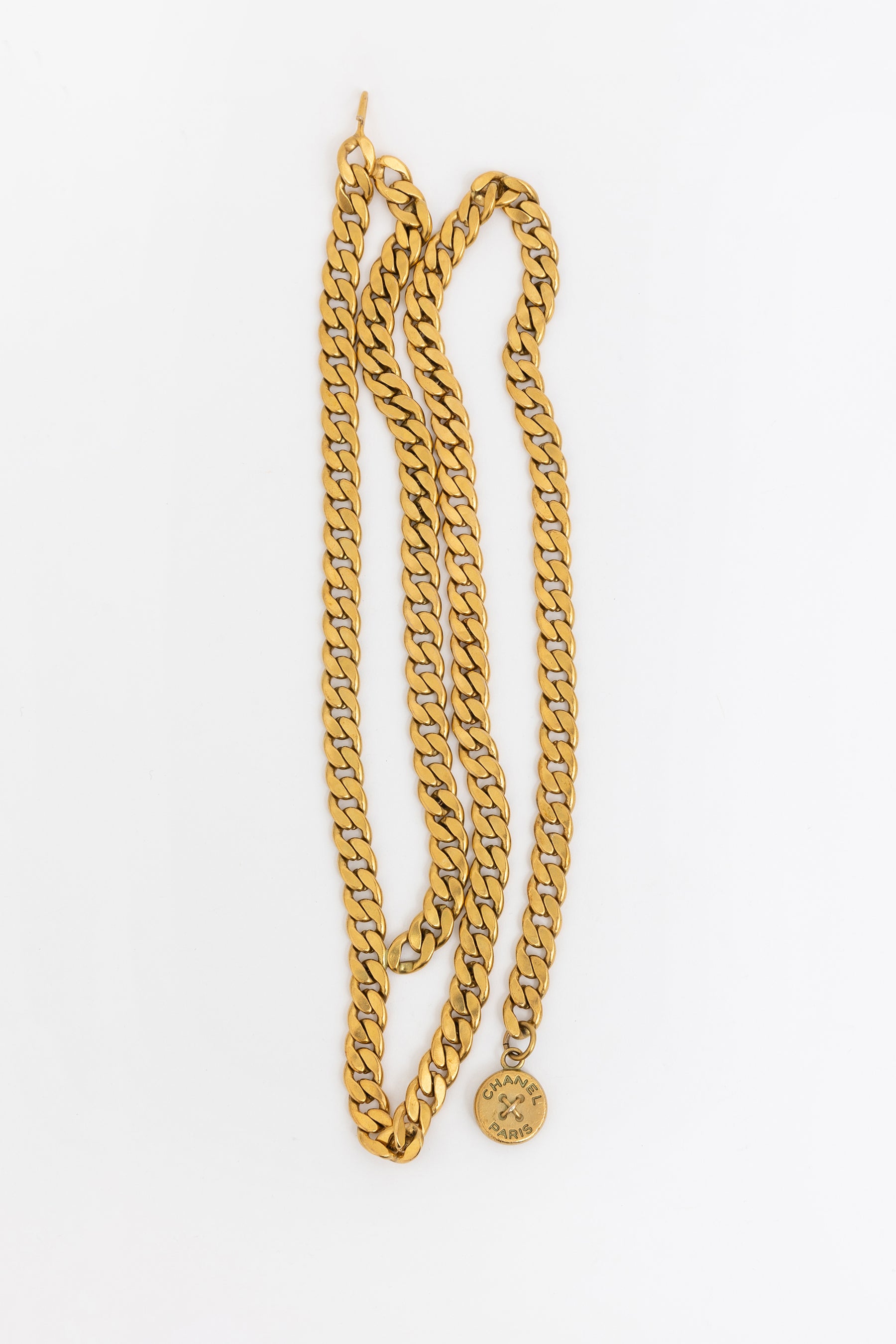 Gold Tone Chain Belt