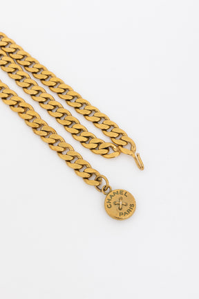 Gold Tone Chain Belt