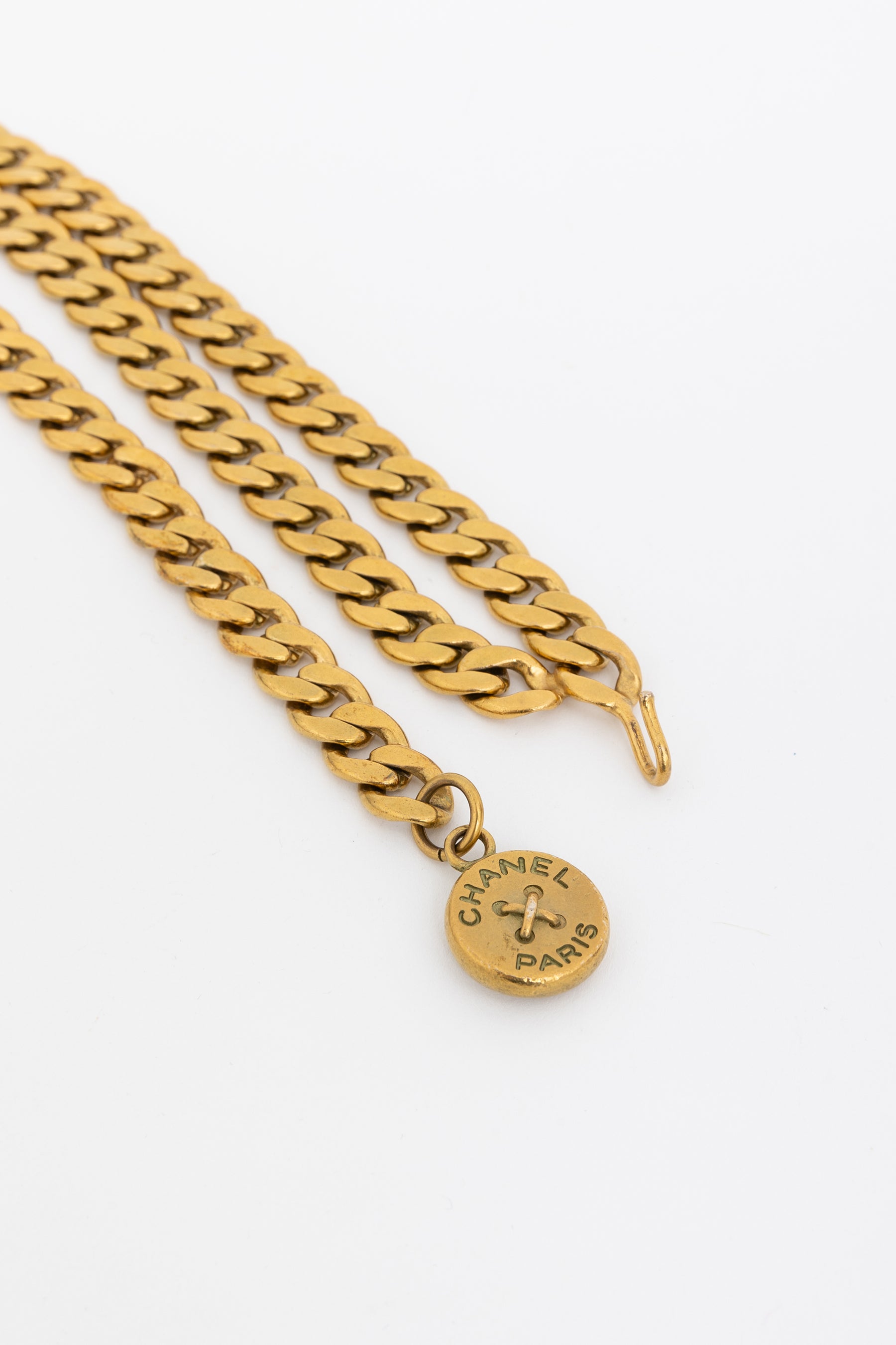 Gold Tone Chain Belt