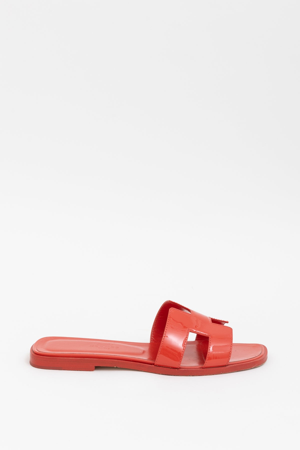 Oran Patent Leather Sandals