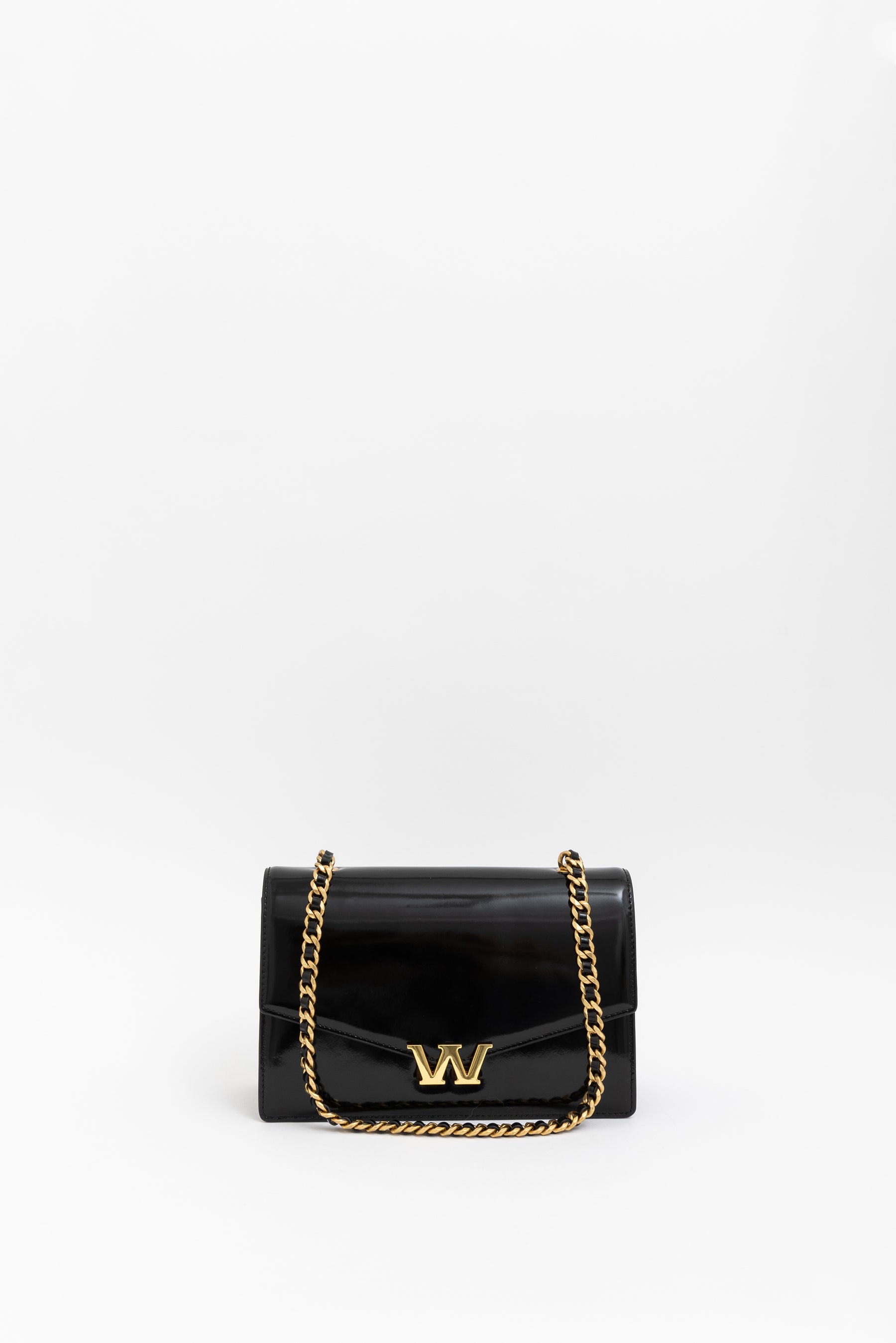 W Logo Chain Bag