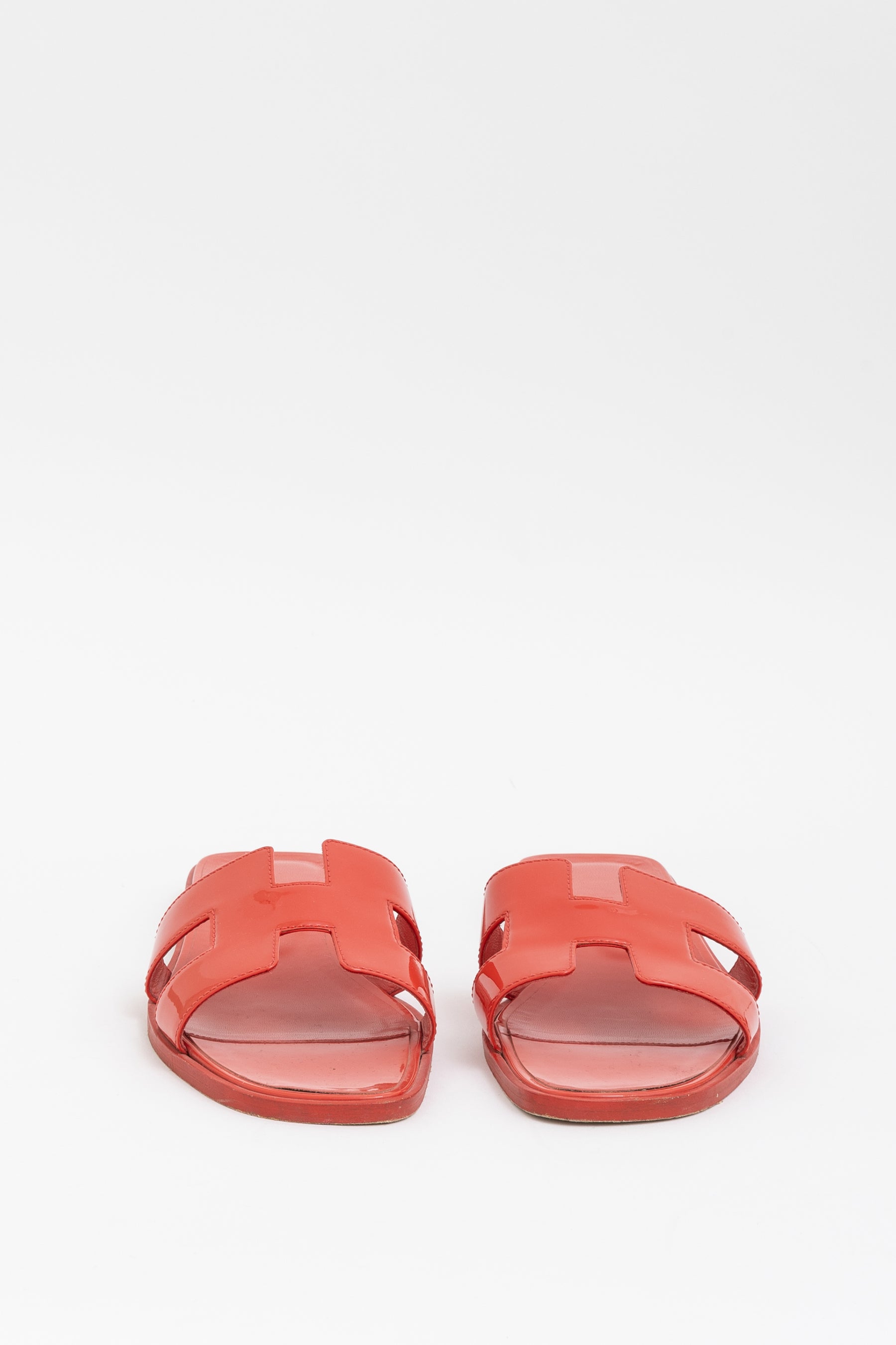 Oran Patent Leather Sandals