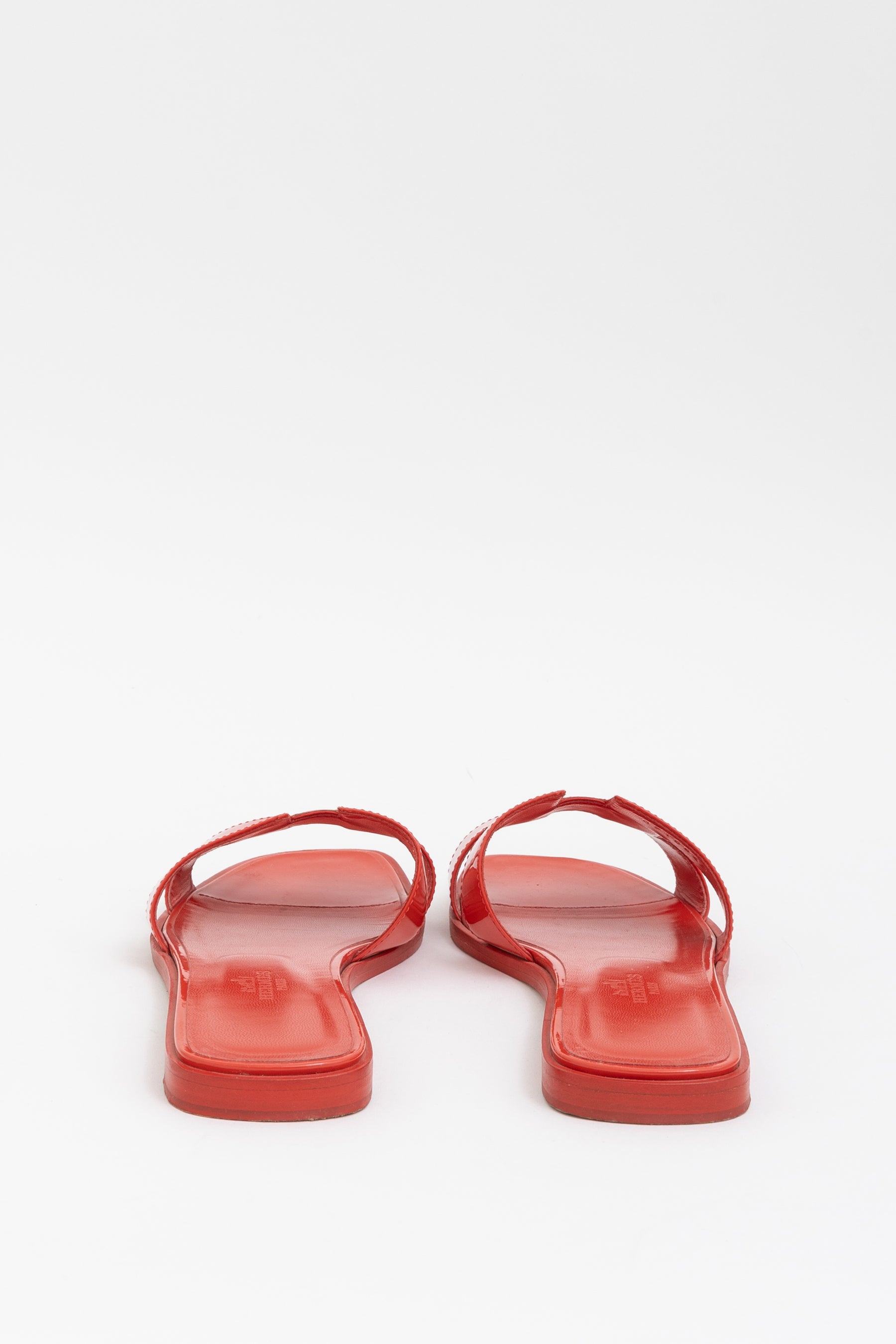 Oran Patent Leather Sandals