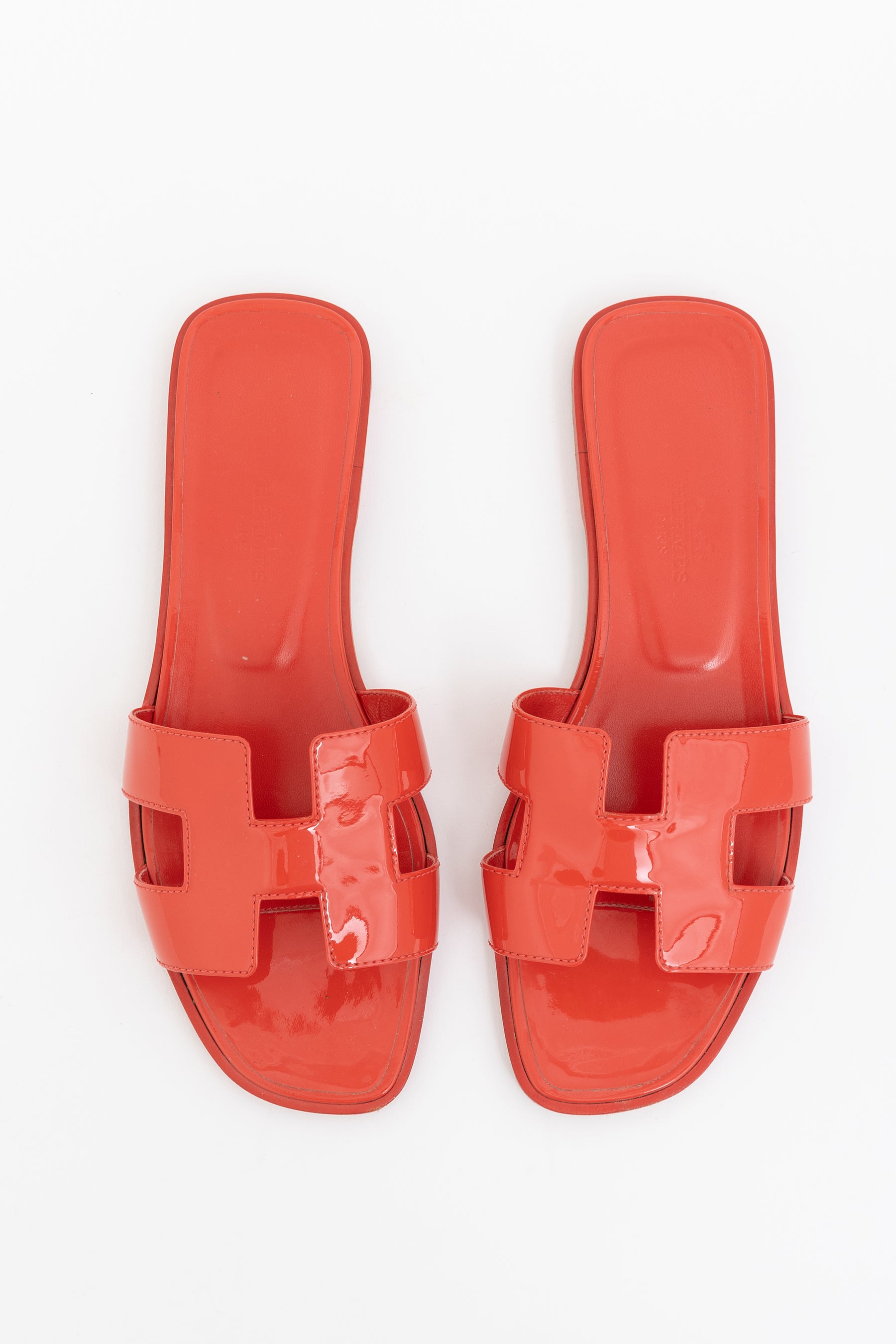 Oran Patent Leather Sandals