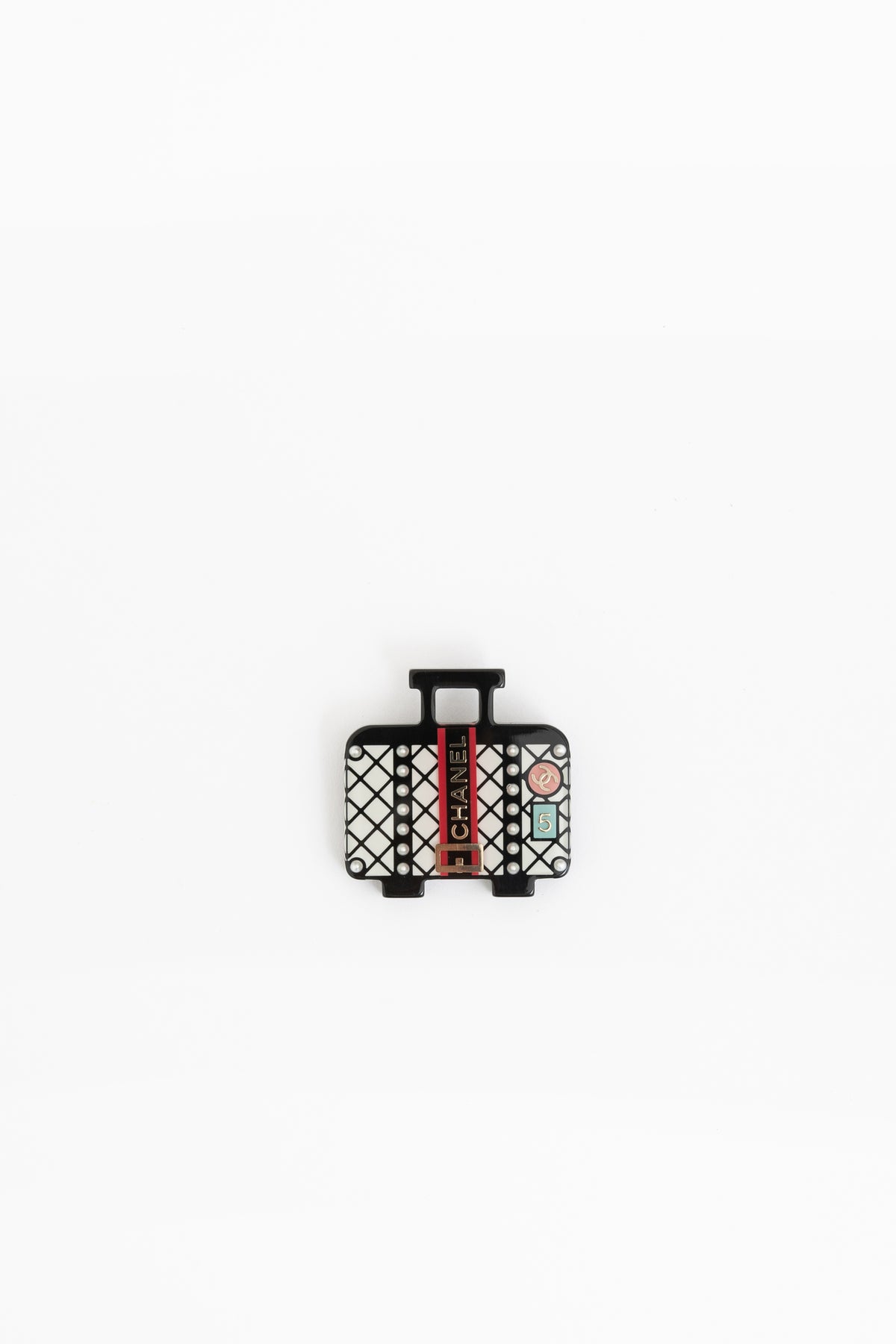 Suitcase Brooch