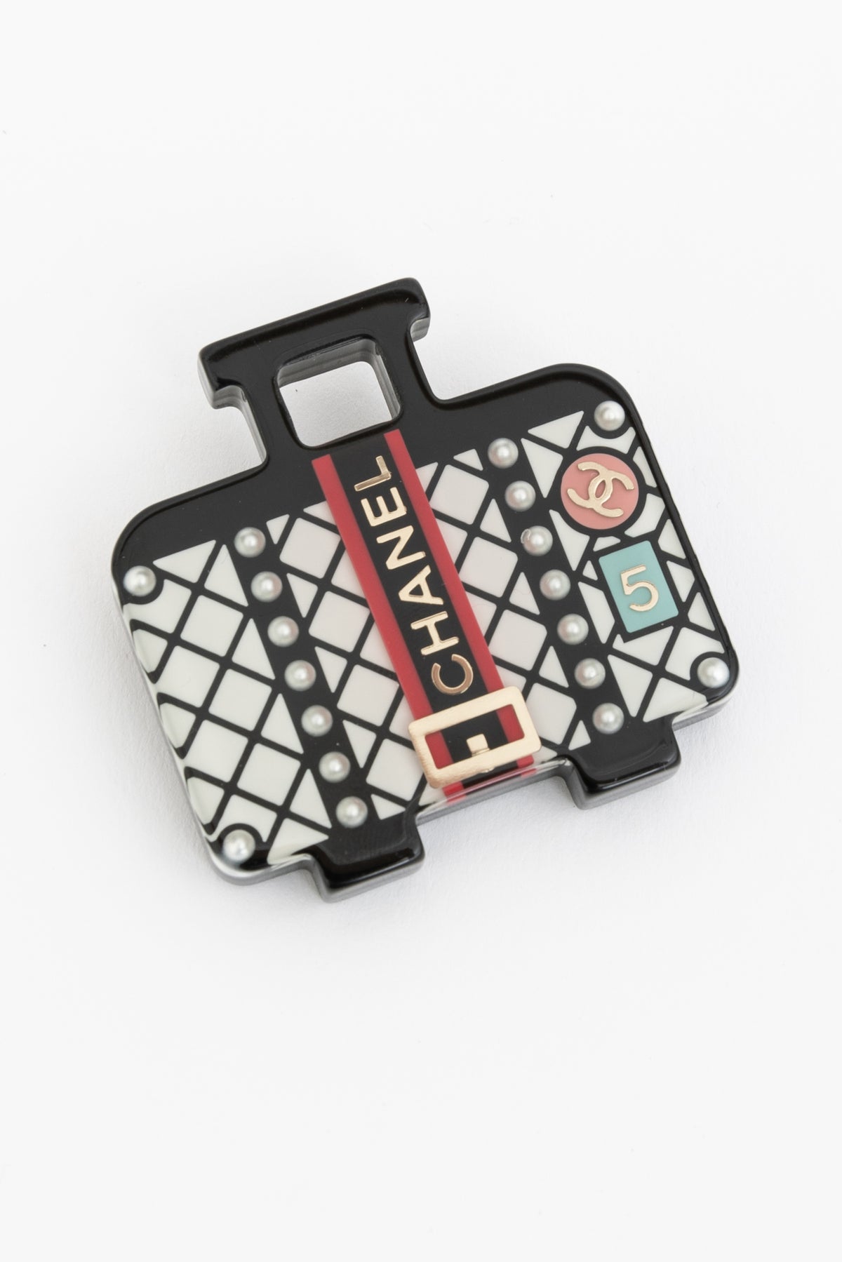 Suitcase Brooch