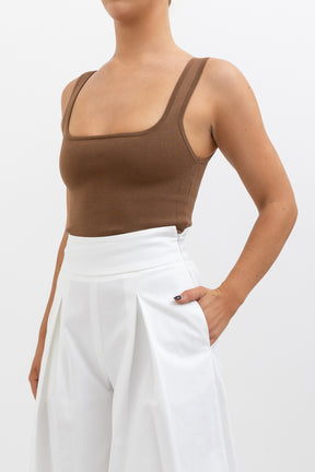 Bustier Strapless Top and Culottes Set