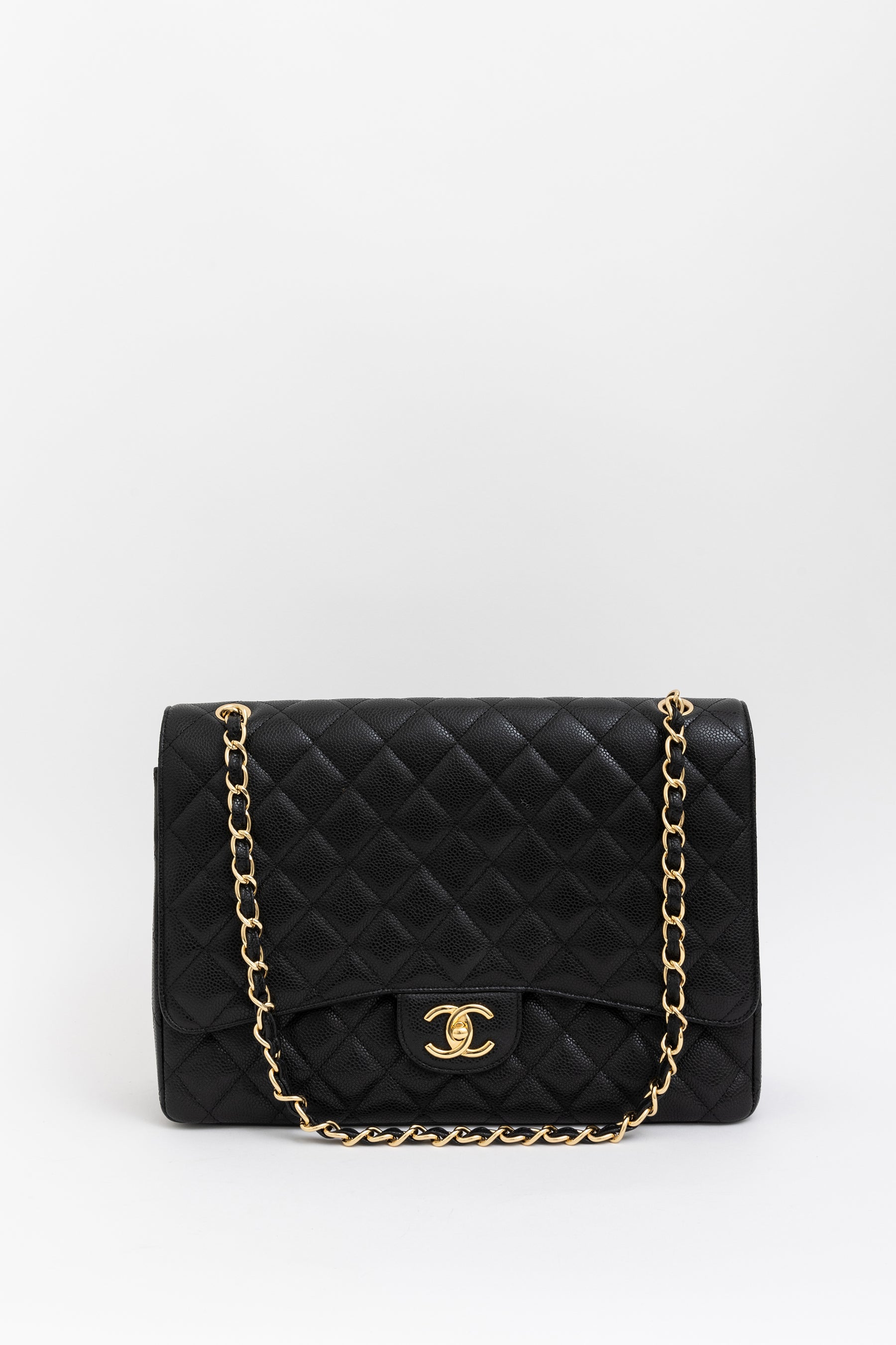 Caviar Leather Jumbo Classic Flap